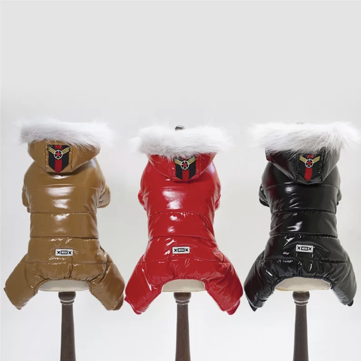 Waterproof pet winter jacket