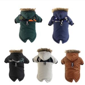 Water proof dog winter jackets for small breeds