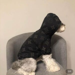 Stylish dog winter jacket
