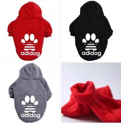 Adidog hoodies for medium and large breeds