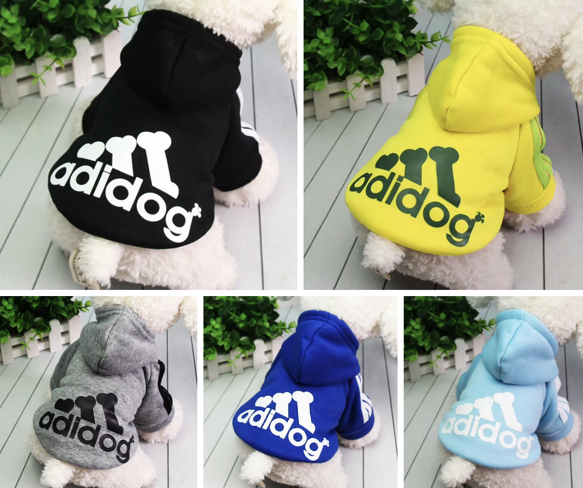 Adidog hoodies for small breeds