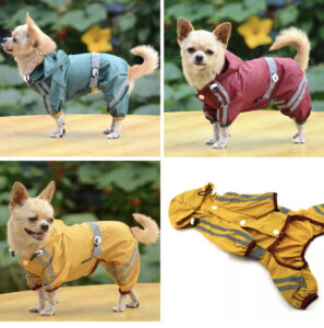 Rain Jackets for small breed dogs