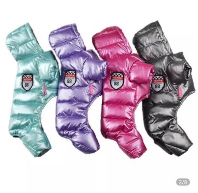 Waterproof pet winter jacket