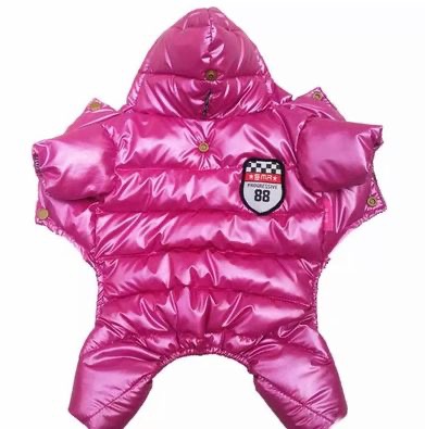 Waterproof pet winter jacket