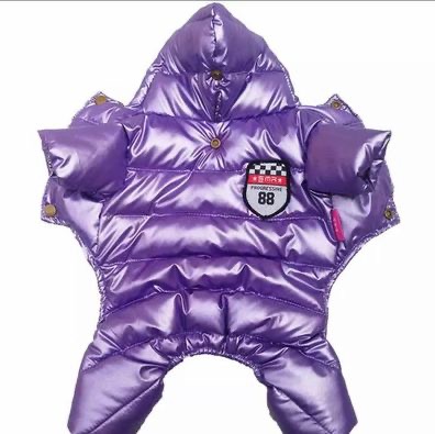 Waterproof pet winter jacket