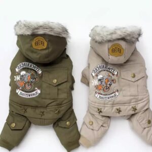 Super warm dog winter coats