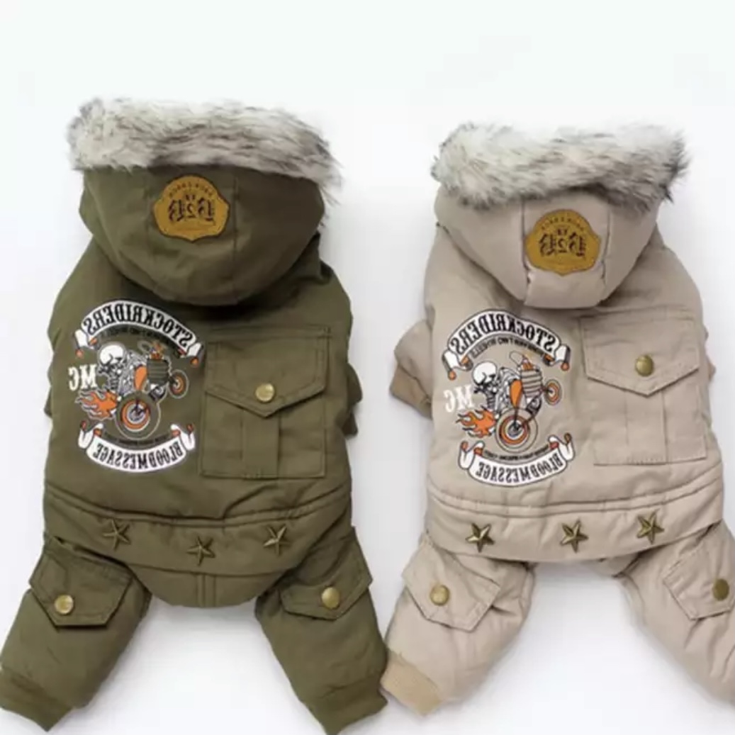 Super warm dog winter coats