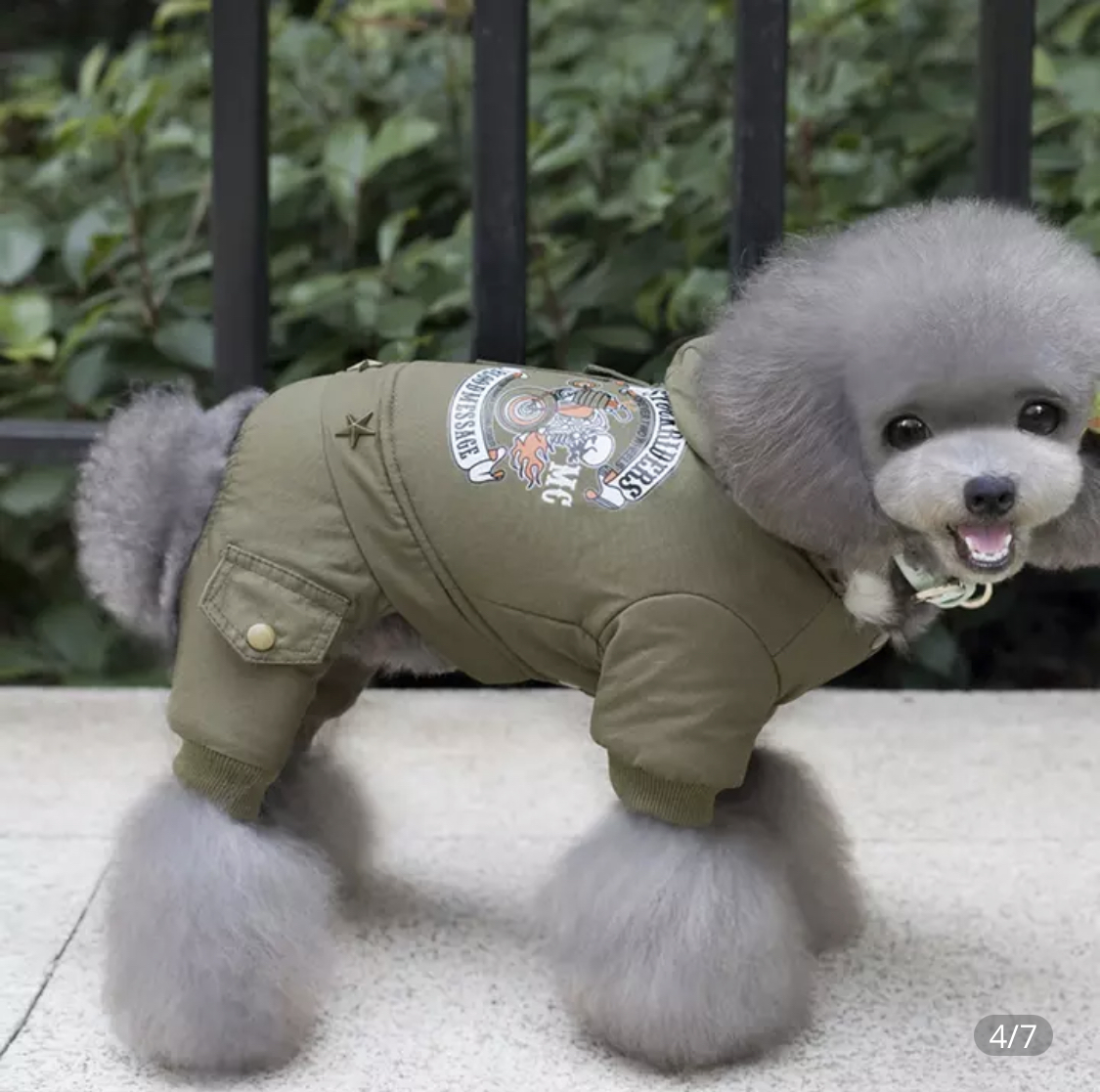 Super warm dog winter coats