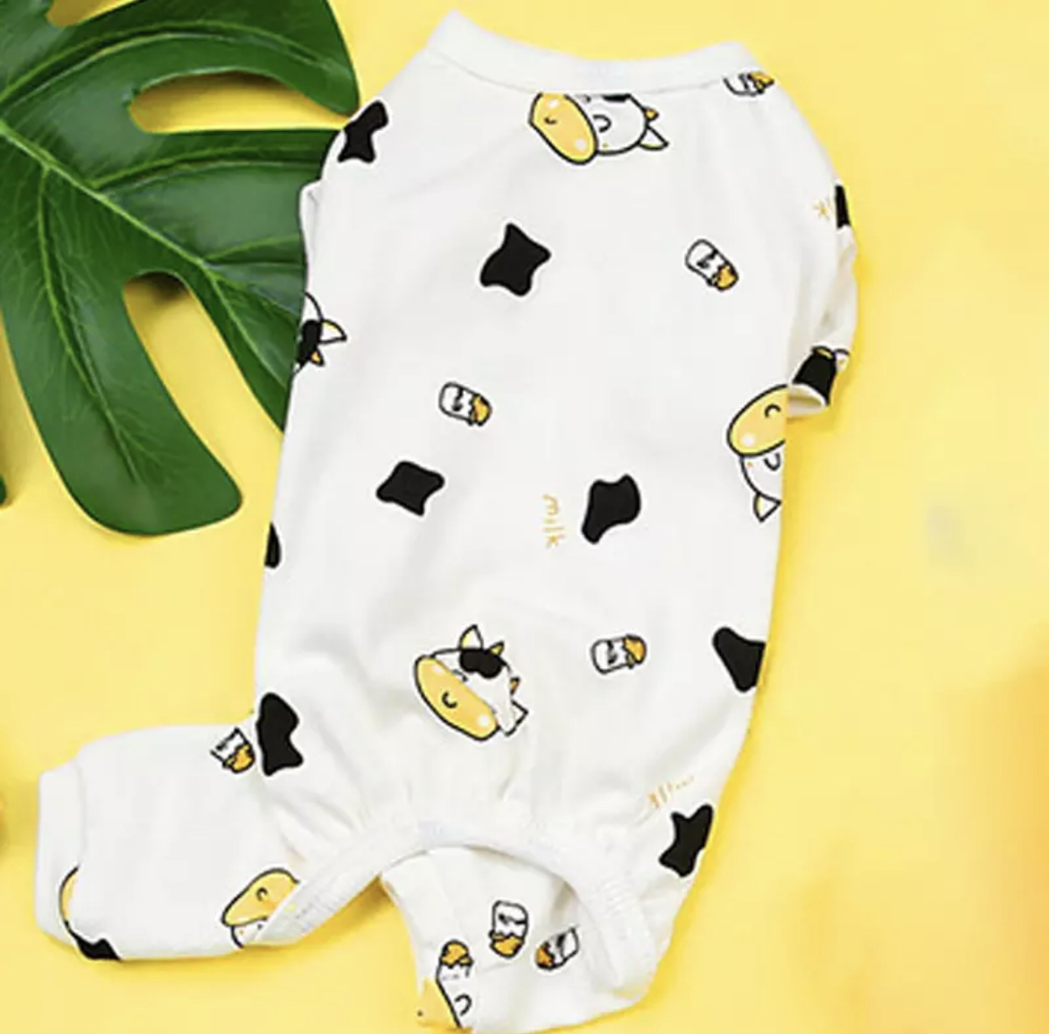 Cotton pet pajamas