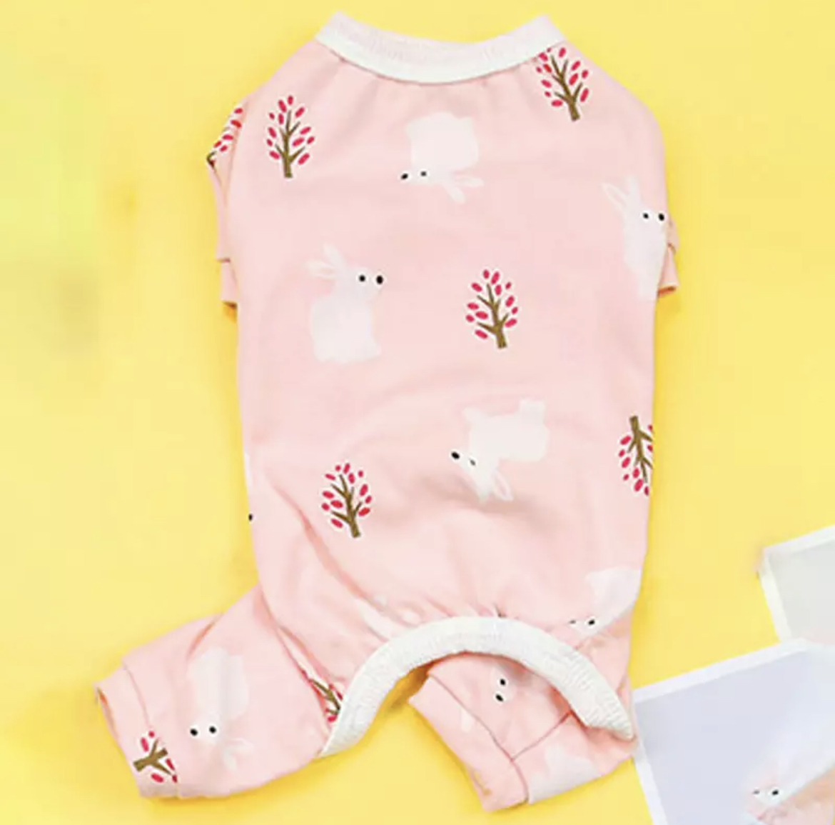 Cotton pet pajamas