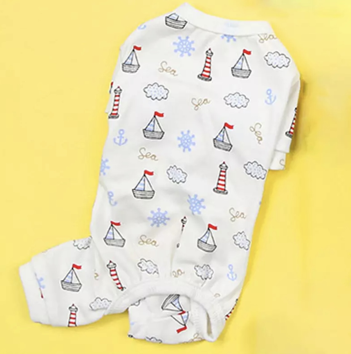 Cotton pet pajamas