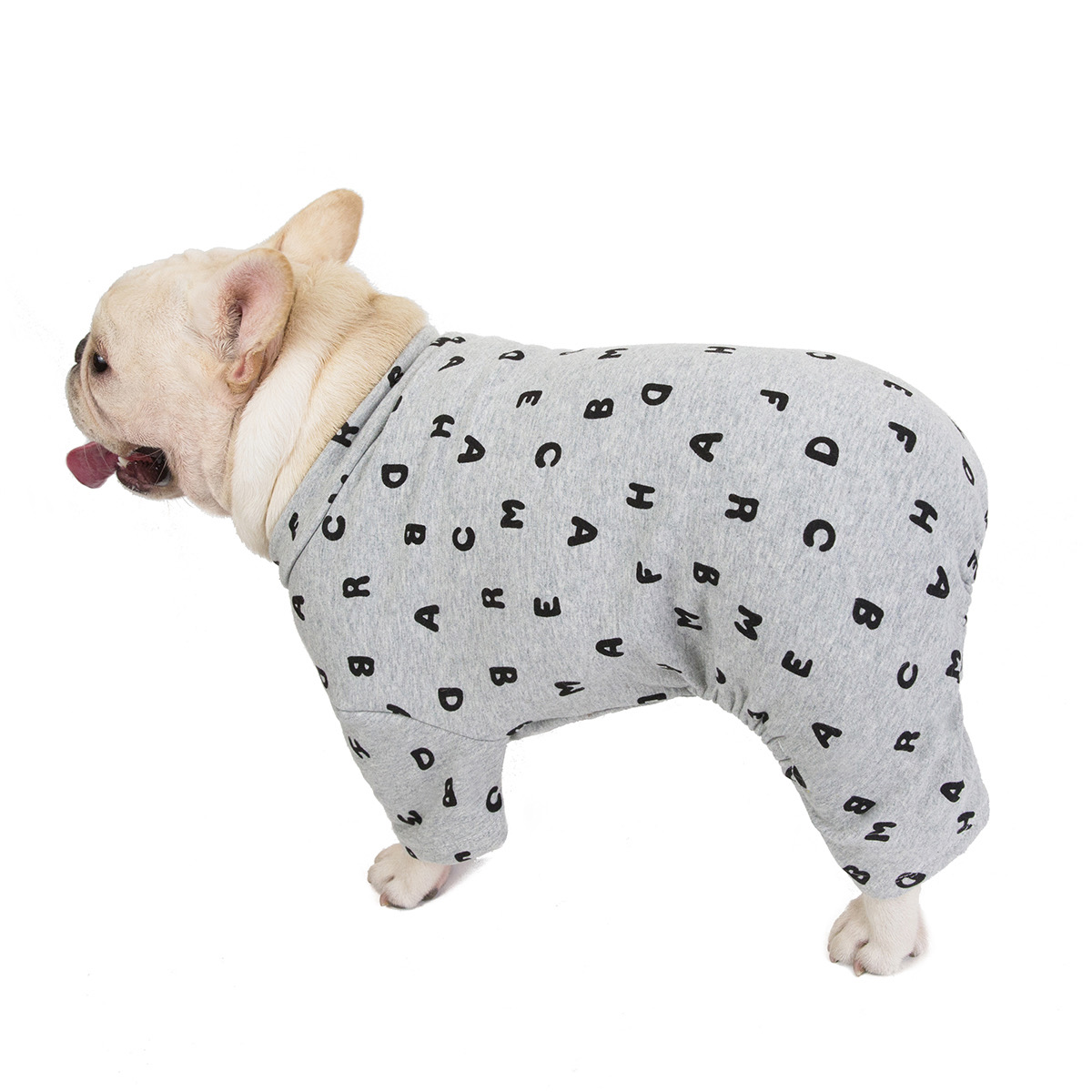 Warm pet pajamas for Frenchies