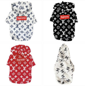 Fancy hoodies for small breed dogs