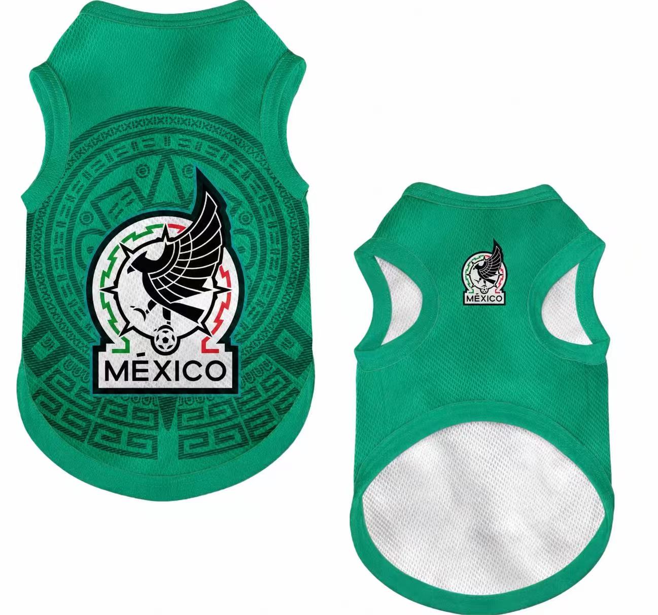 Pet Jerseys for Team Mexico