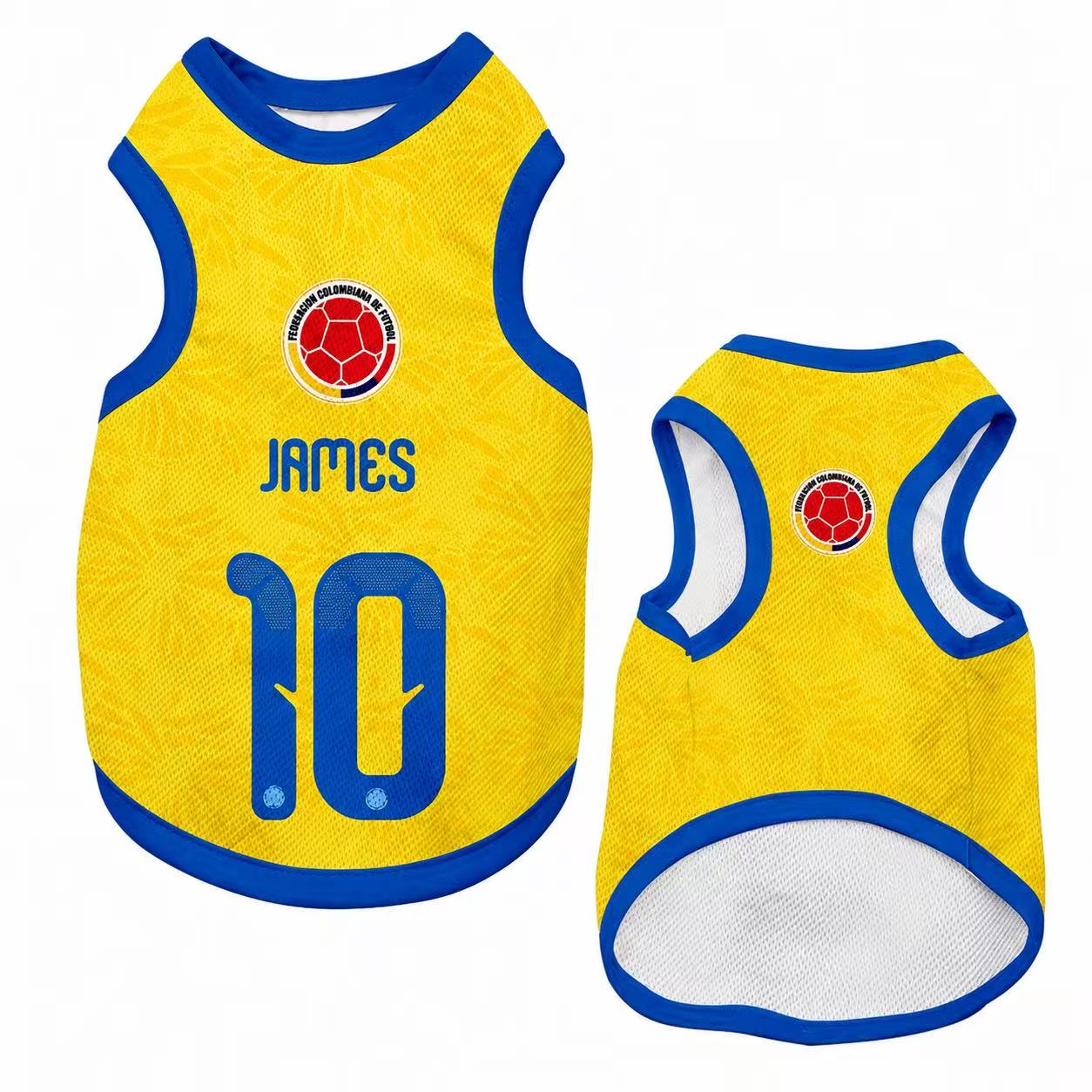 Pet Jerseys for Team Columbia #10