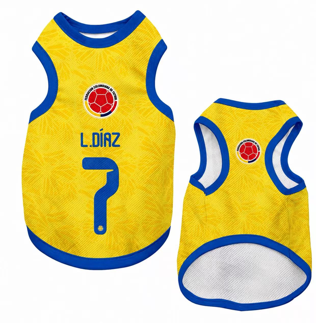 Pet Jerseys for Team Columbia #7